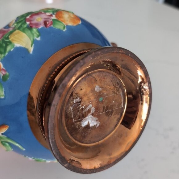 Antique Early Victorian 1840s Rare Staffordshire Pottery Copper Lustre Ware Jug - Picture 4 of 7